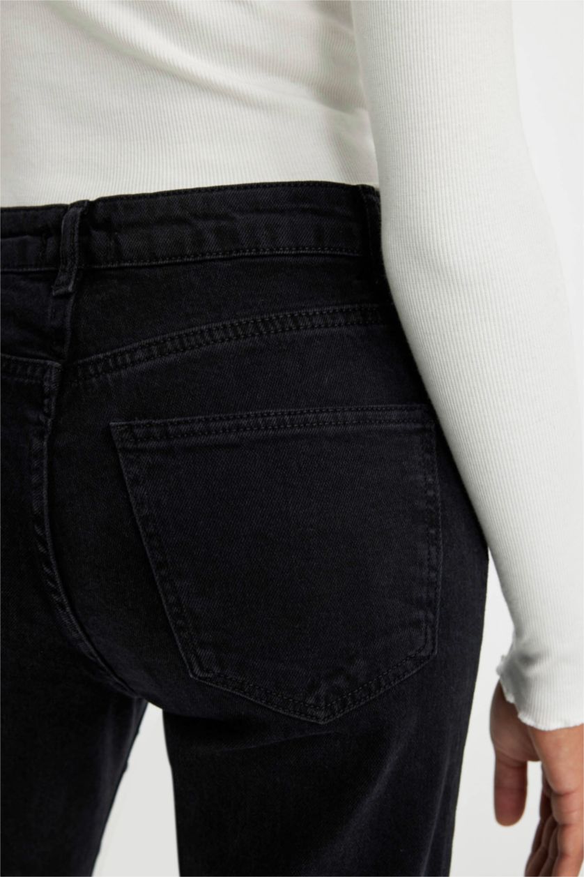 WOMAN Black Lina Comfort Fit High Comfortable Fit Jeans