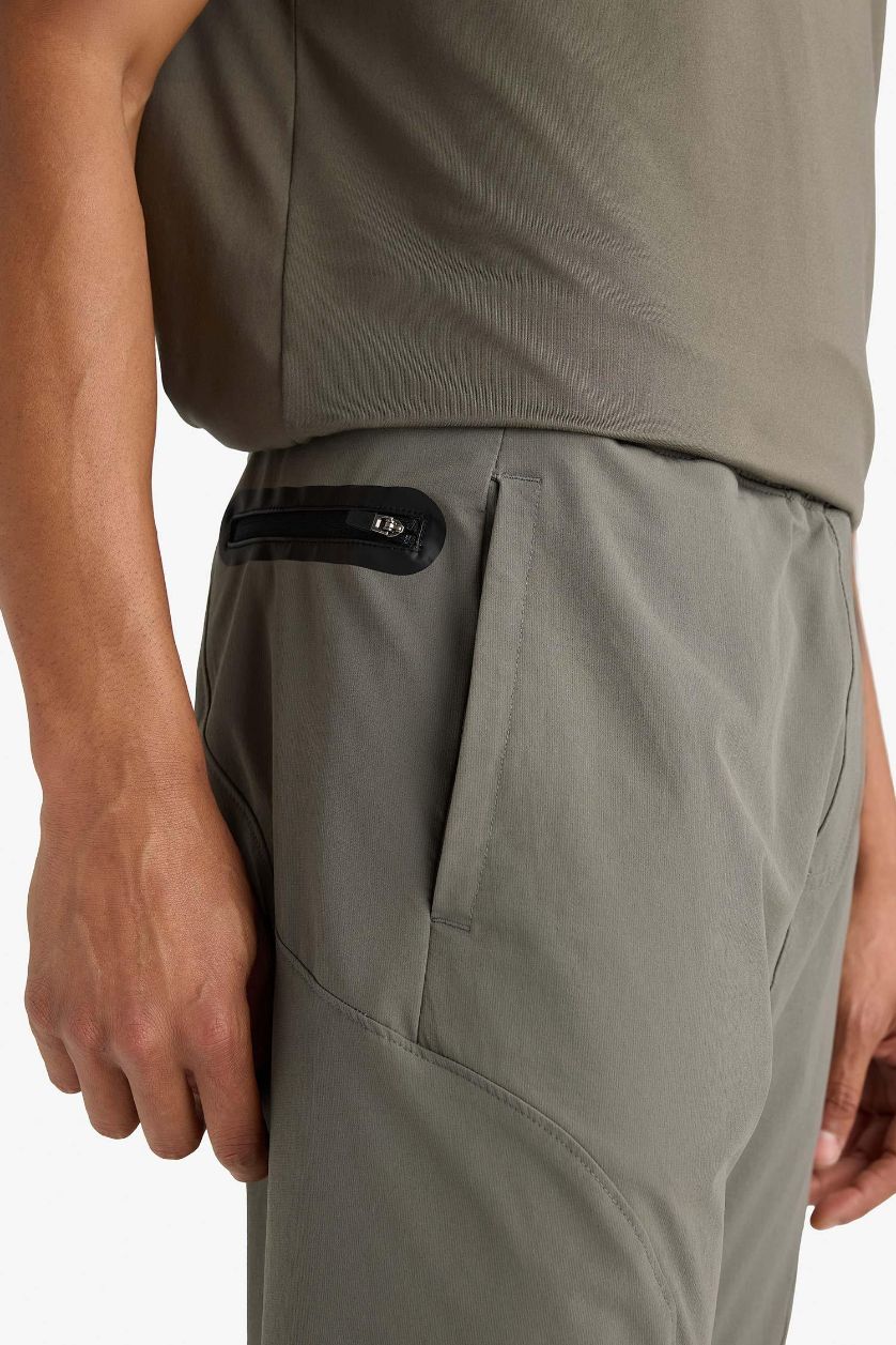 MAN Khaki DeFactoFit Slim Fit Jogger Sweatpants