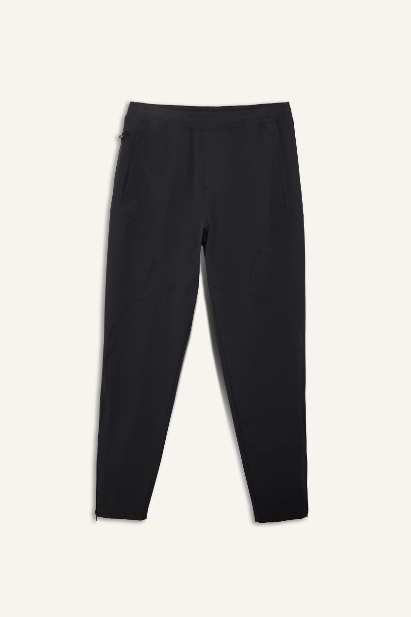 MAN Anthracite Slim Fit Woven Zipper Jogger
