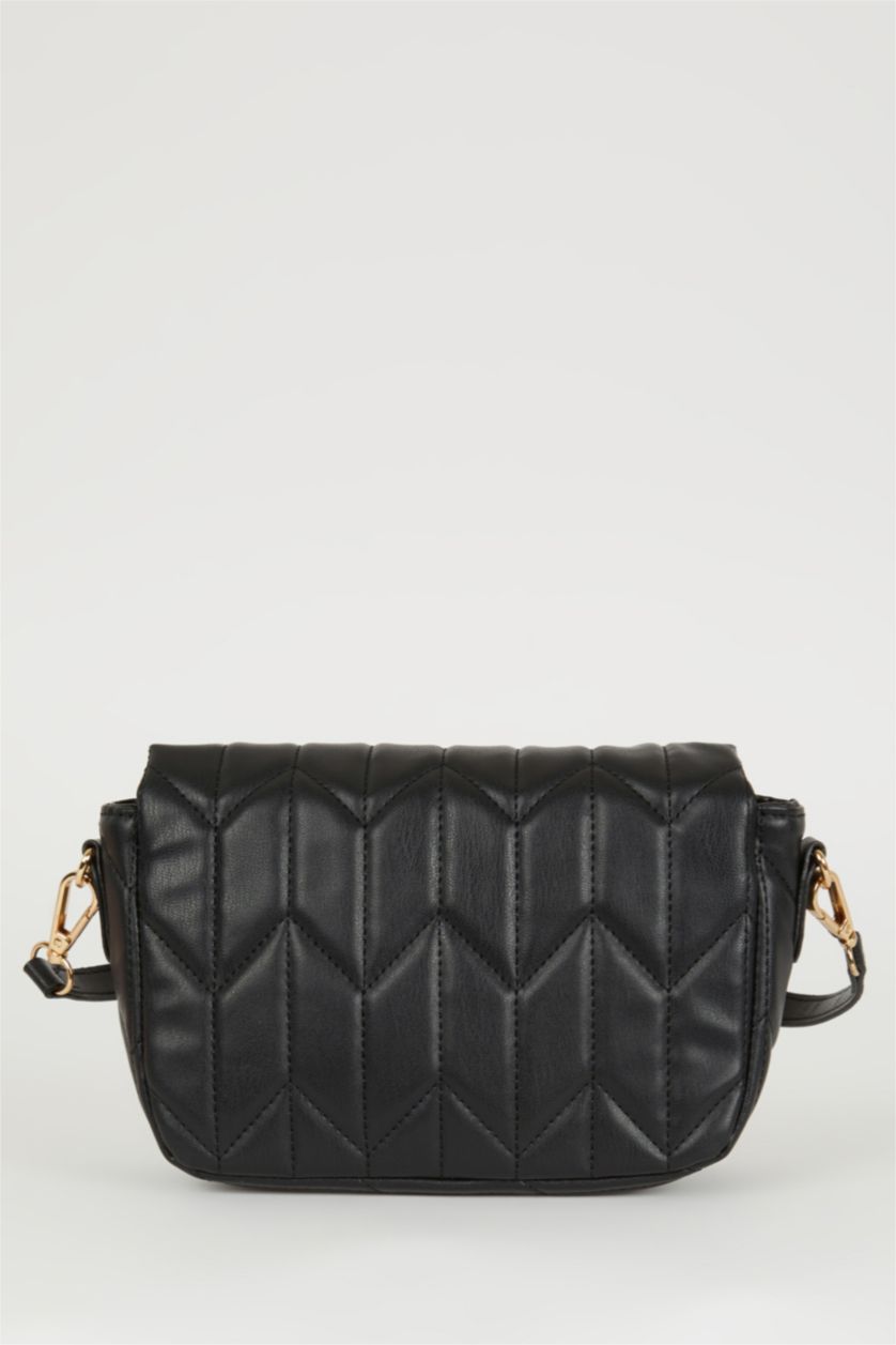 نساء أسود شنطة كروس نسائي جلد صناعي