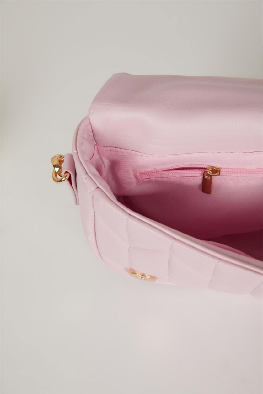 FEMME Rose Foncé Sac à Bandoulière Cuir Synthétique pour Femme
