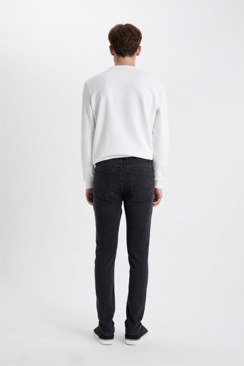 رجالي أنثرا بنطلون جينز سوبر سكيني فيت