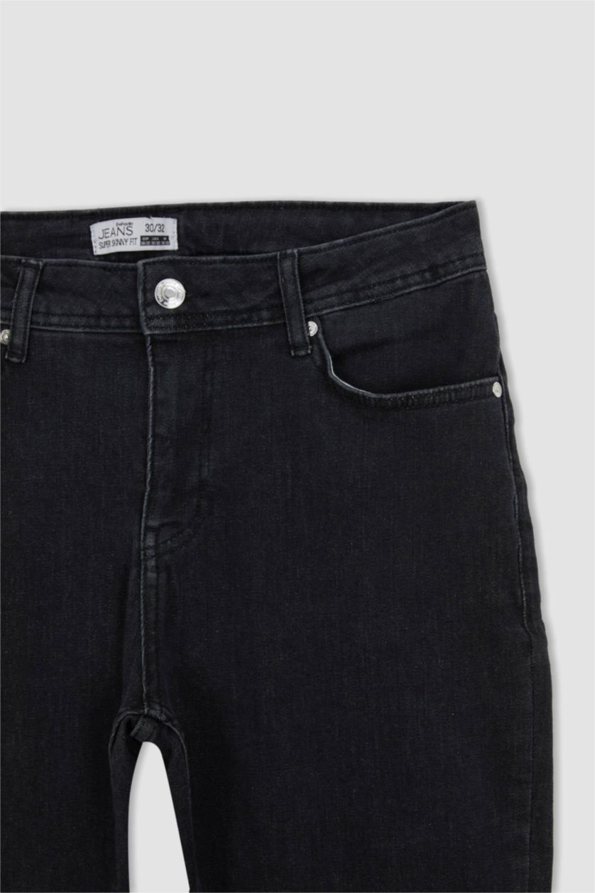 رجالي أنثرا بنطلون جينز سوبر سكيني فيت