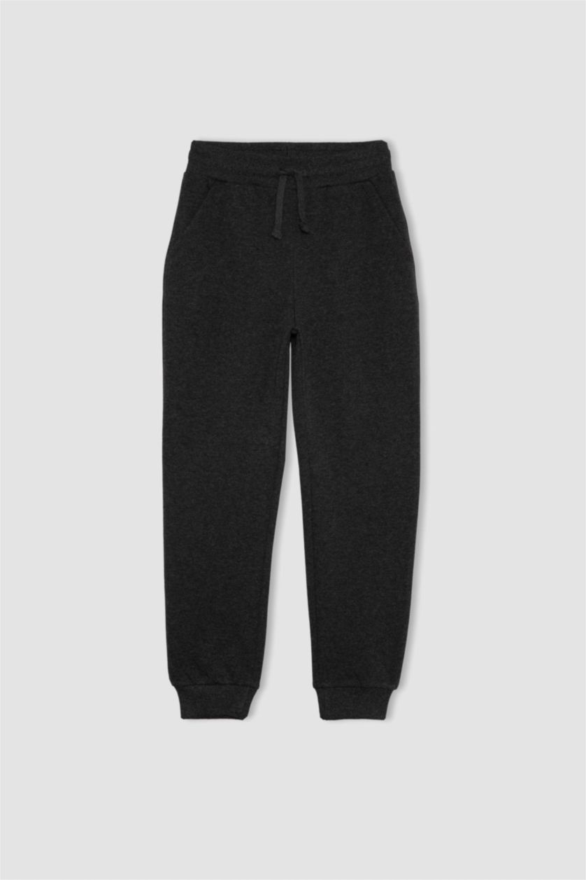 Boys & Teens Yellow Boy Hooded Sweatshirt Sweatpants 2 Piece Set
