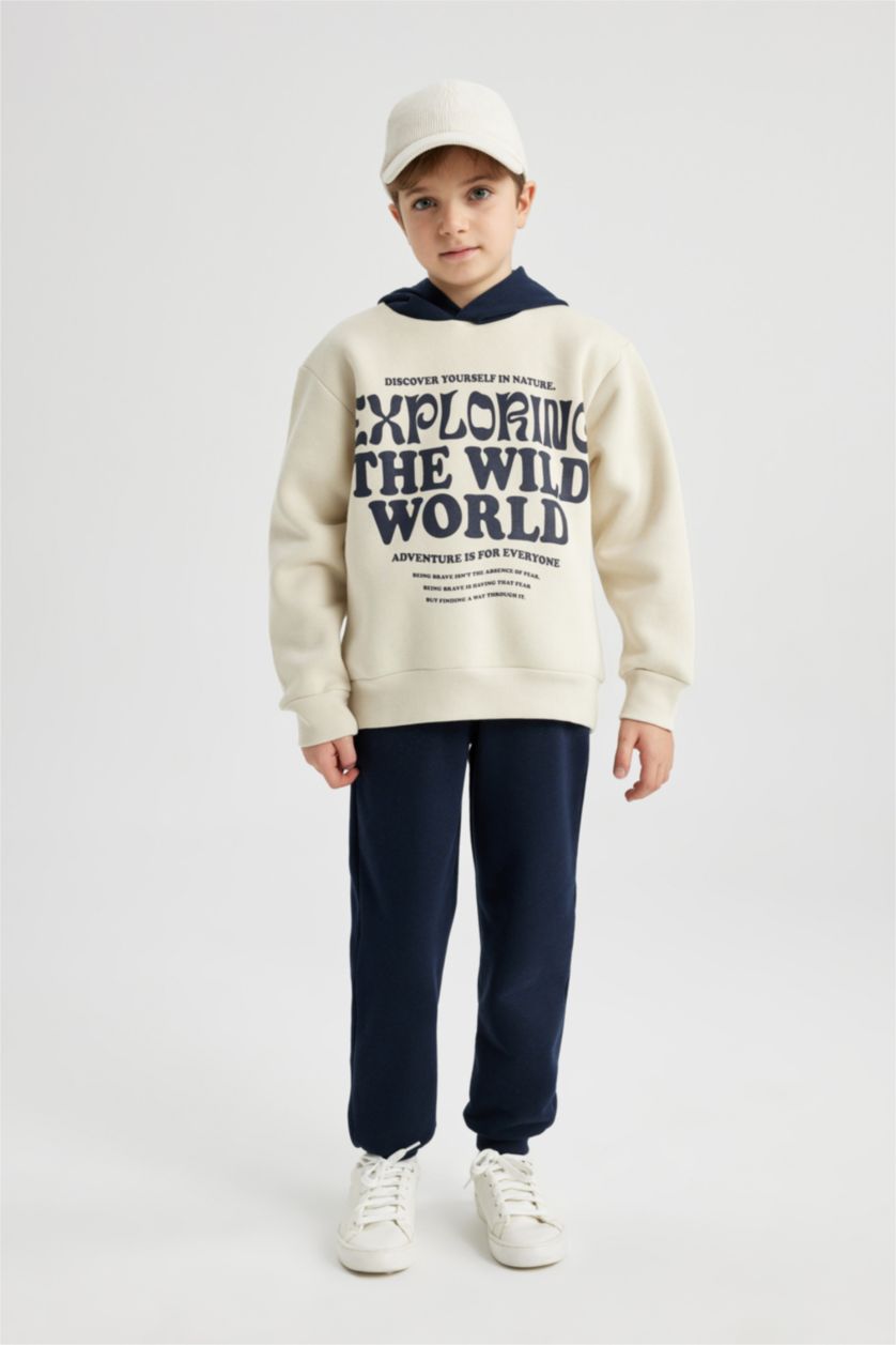 BOYS & TEENS Sand Boy Hooded Sweatshirt Sweatpants 2 Piece Set