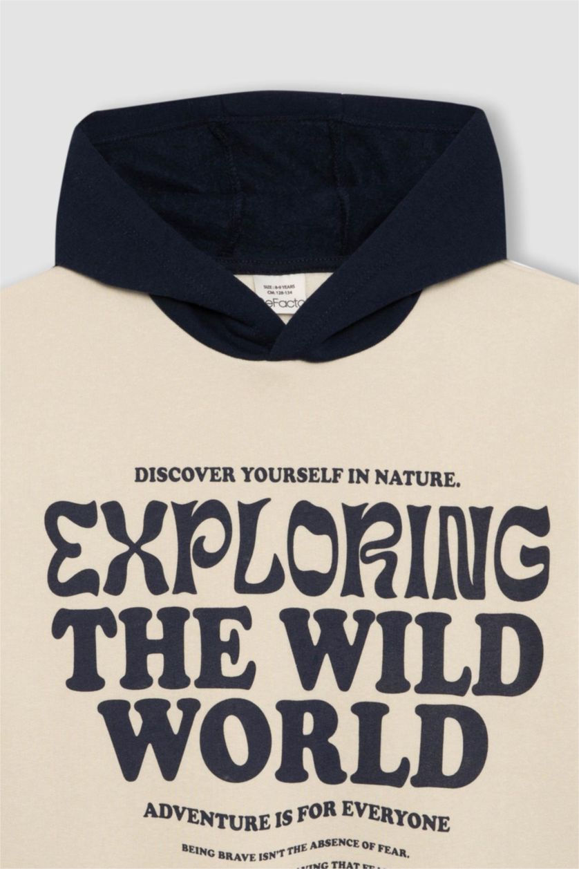 BOYS & TEENS Sand Boy Hooded Sweatshirt Sweatpants 2 Piece Set