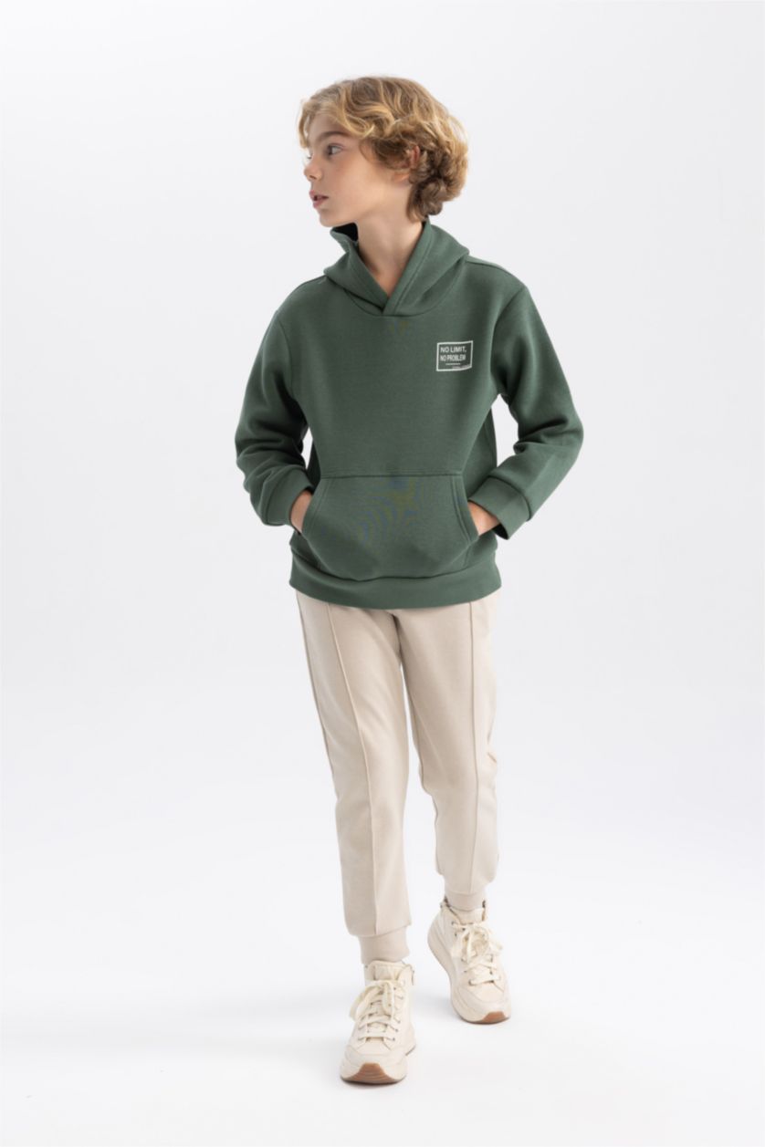 أولادي اللون الحجري بنطلون سويت بانتس اولادي قصة عادية بيج حجري