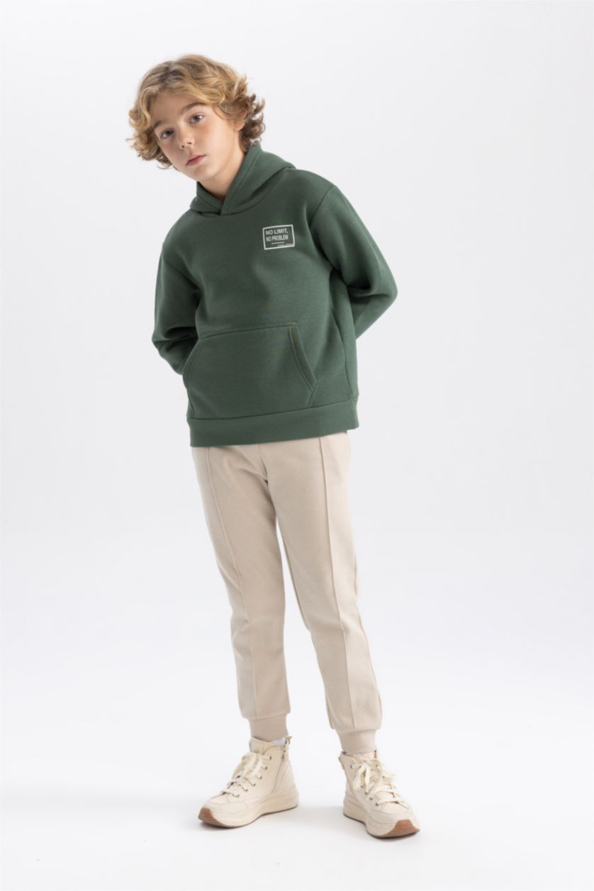 أولادي اللون الحجري بنطلون سويت بانتس اولادي قصة عادية بيج حجري