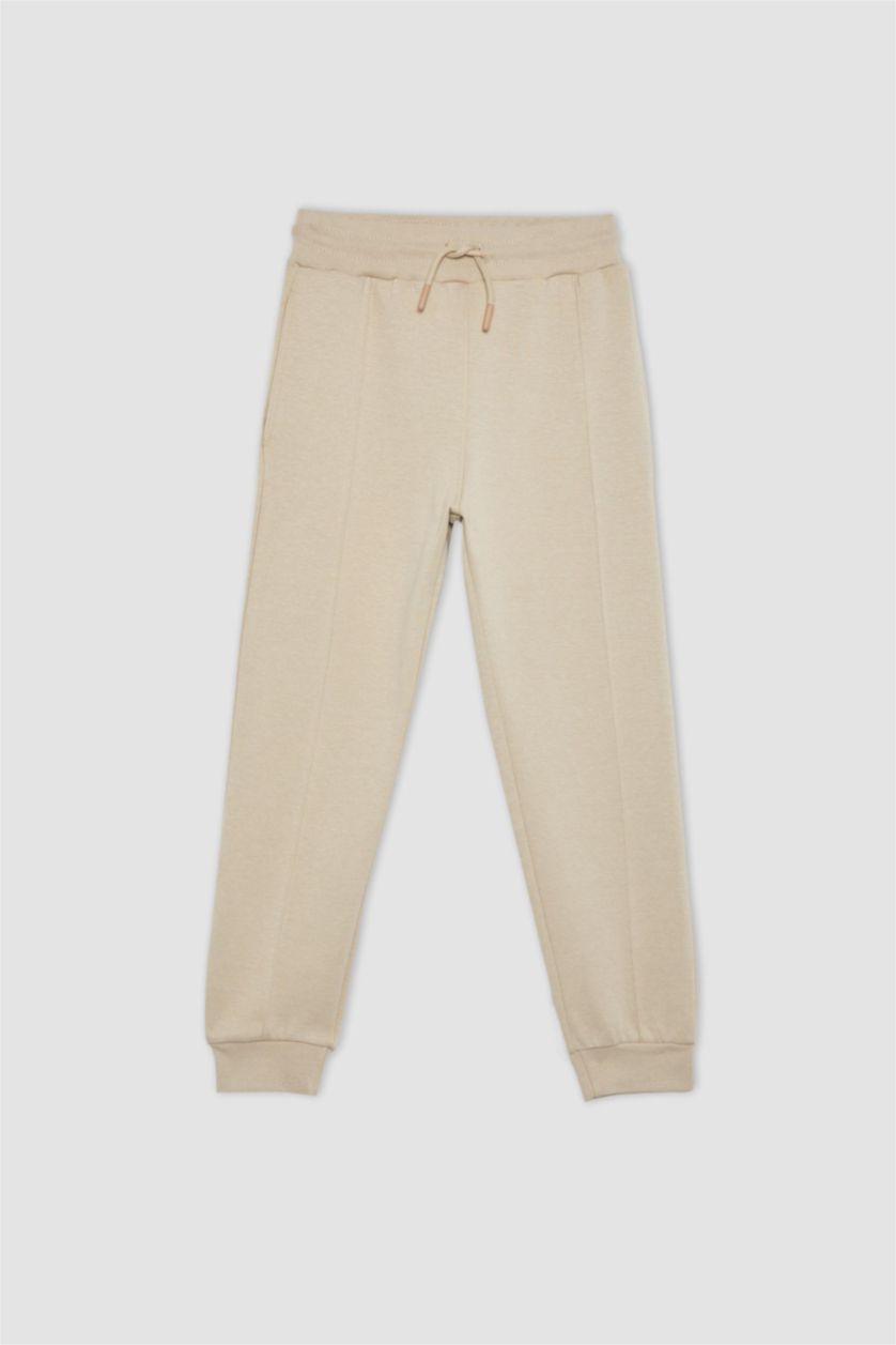 أولادي اللون الحجري بنطلون سويت بانتس اولادي قصة عادية بيج حجري