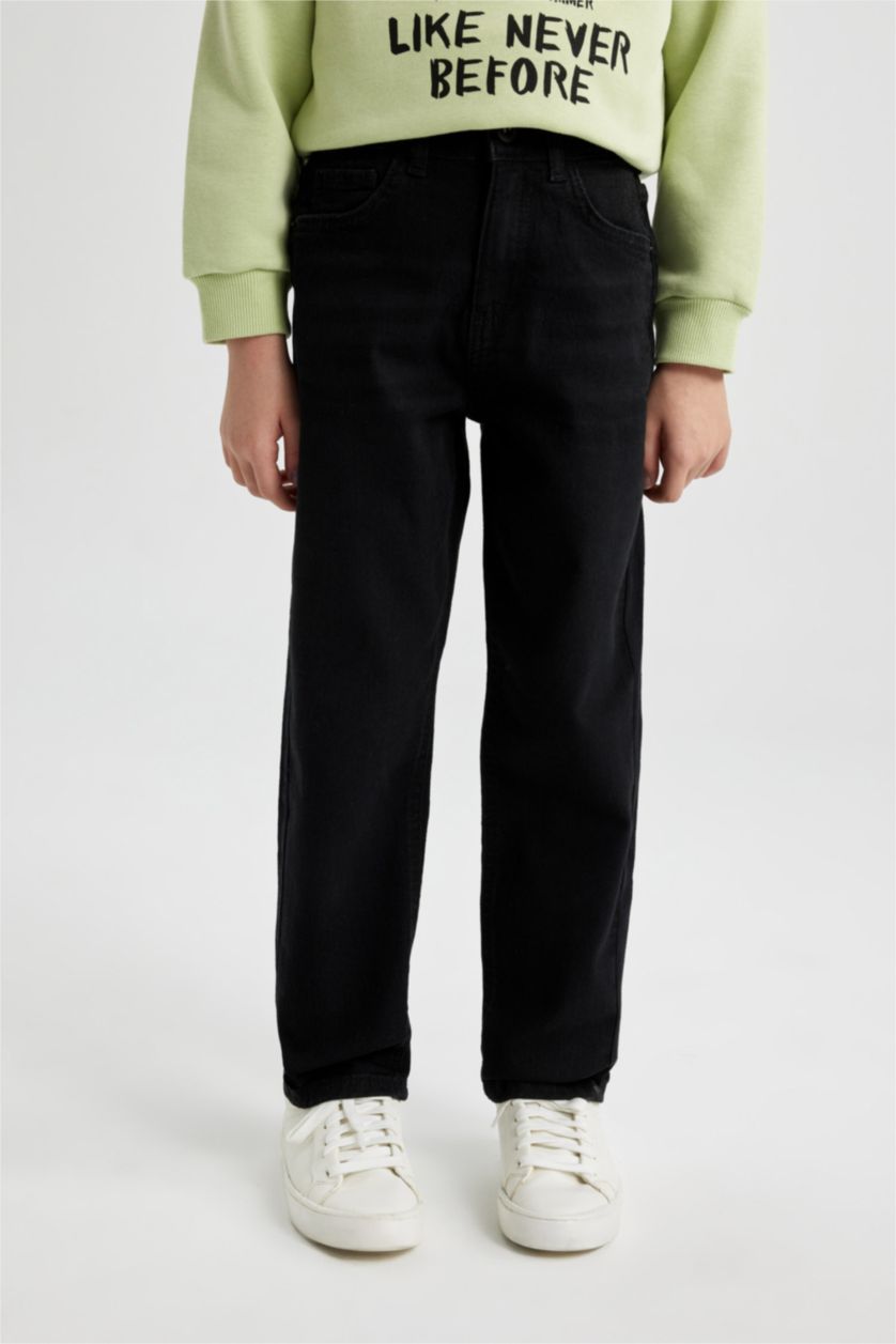 BOYS & TEENS Black Boy Baggy Jeans