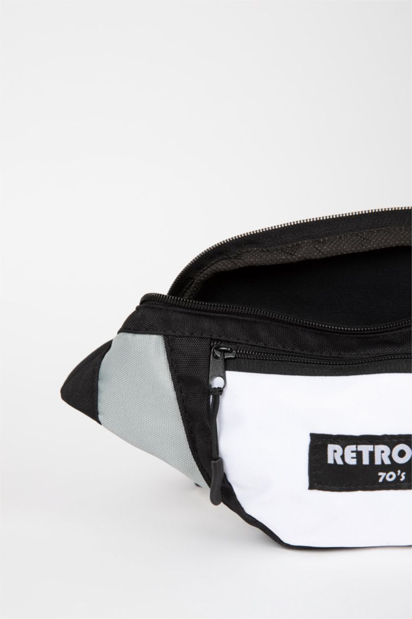 MAN Black Waist Bag