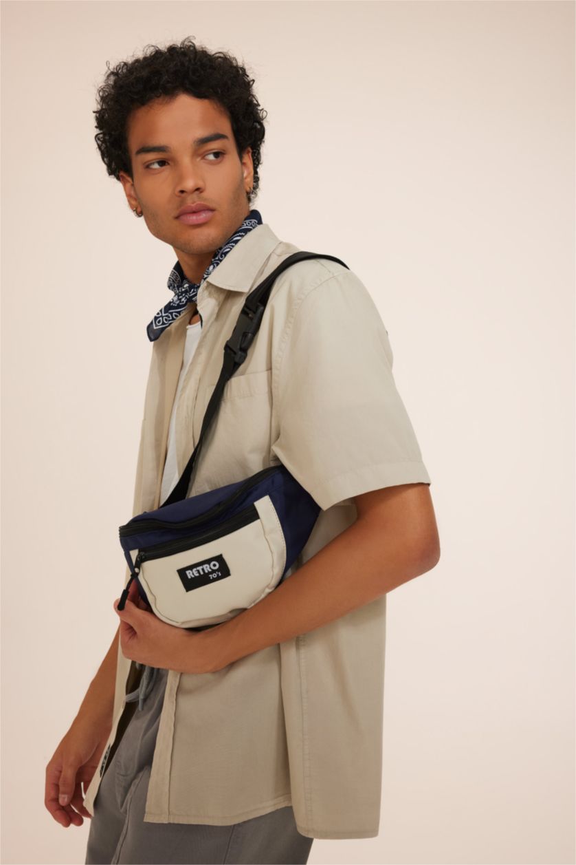 Man NAVY Waist Bag