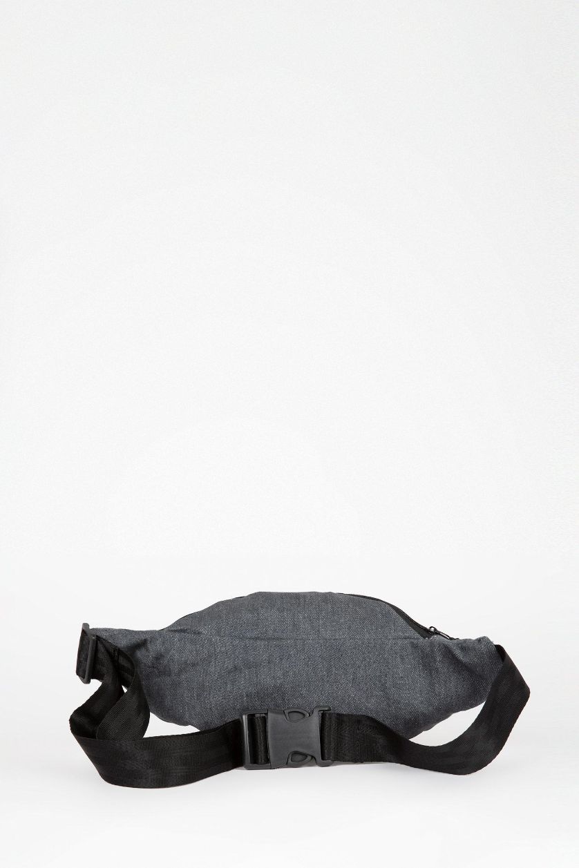 HOMME Gris Sac Banane en jean