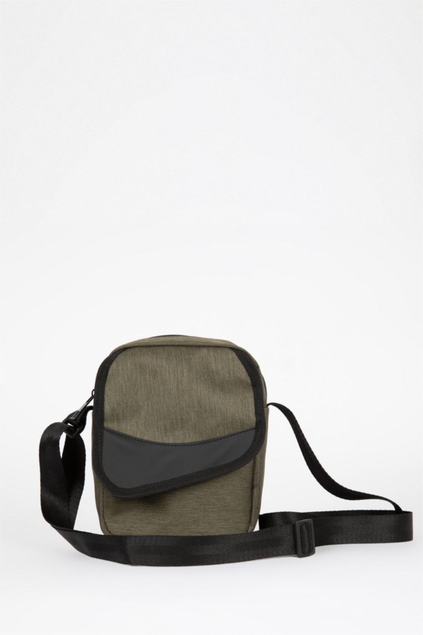 رجال كاكي Crossbody Bag