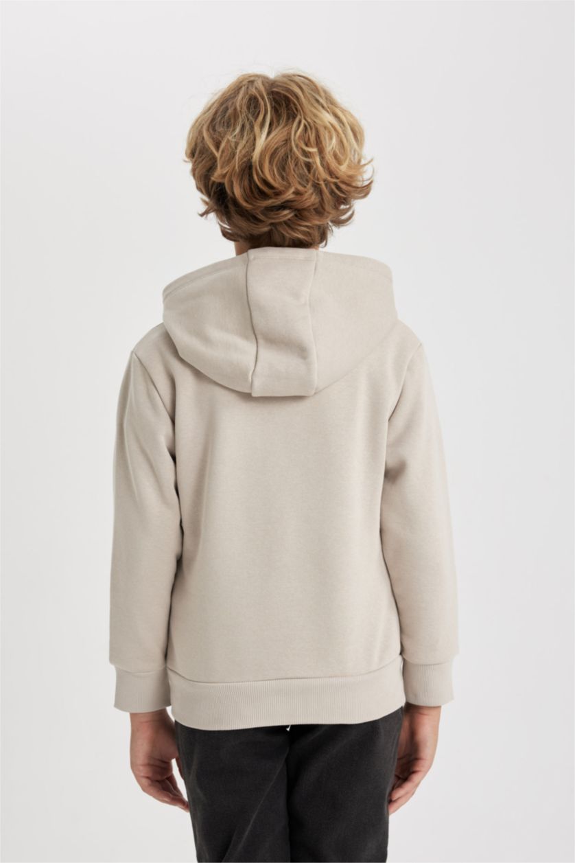 GARÇONS Beige Sweat- Shirt Col Rond imprimé Garfield Pour Garçon