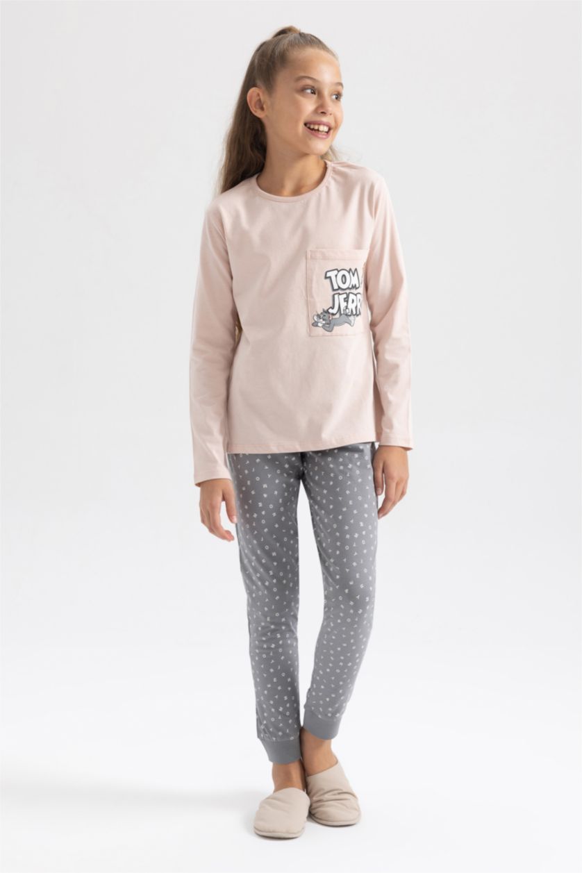 GIRLS & TEENS Rose Girl Tom & Jerry  Pajama Set