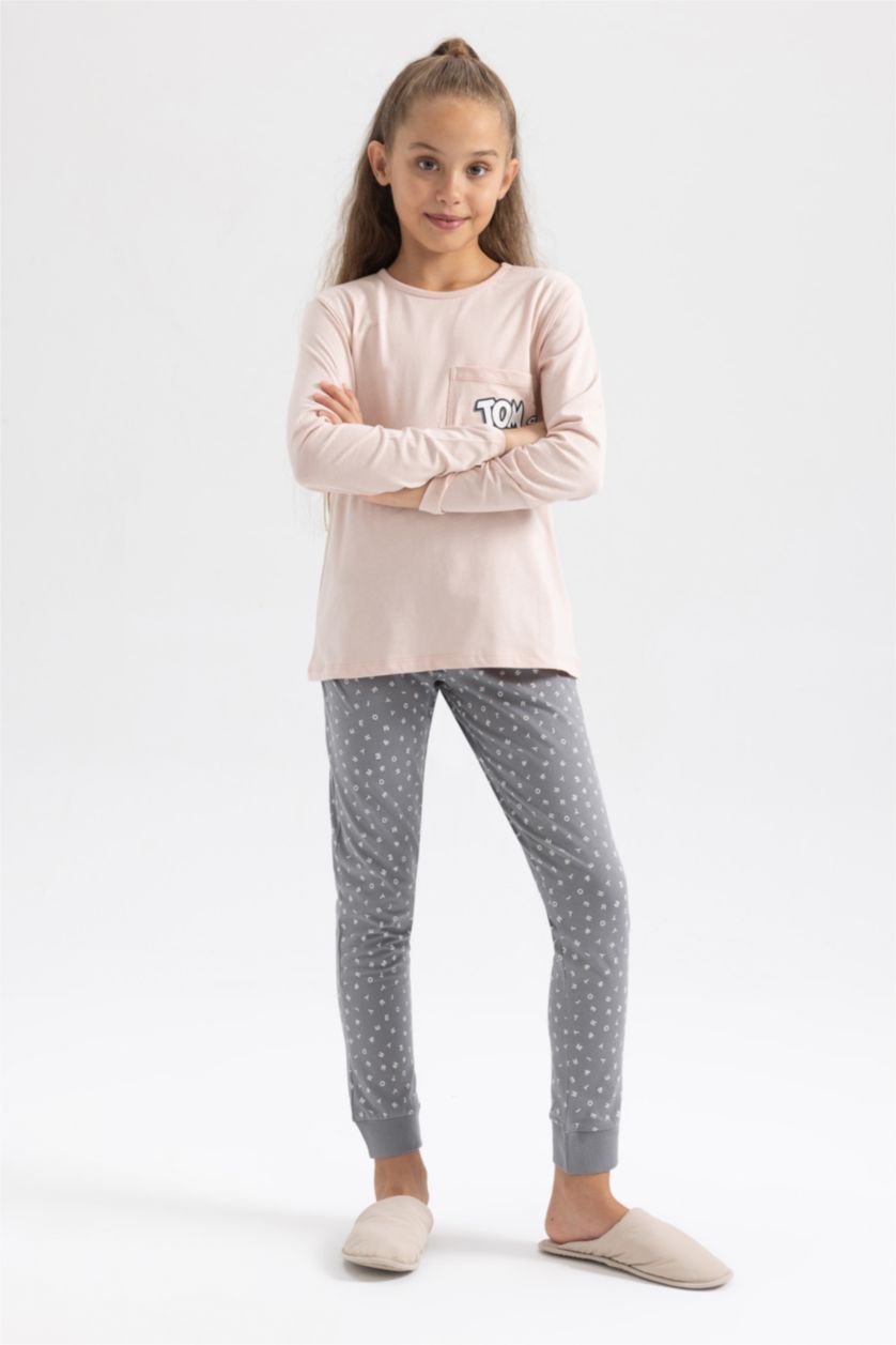 GIRLS & TEENS Rose Girl Tom & Jerry  Pajama Set