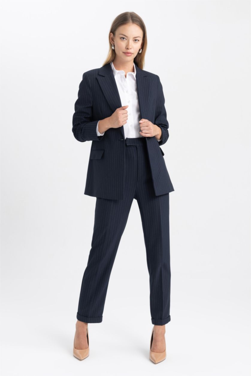 WOMAN NAVY Loose Fit Blazer