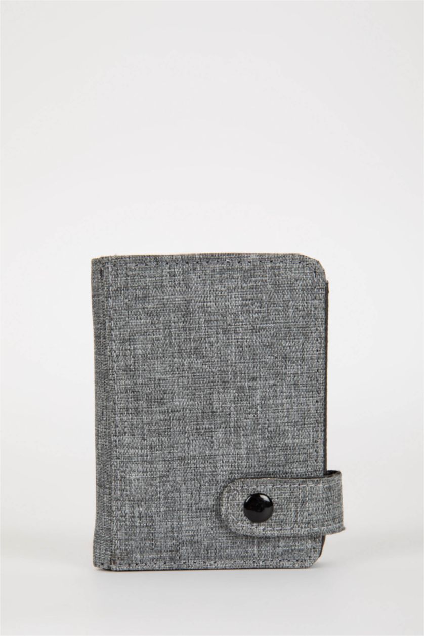 Erkek Gri Melanj Erkek Cüzdan