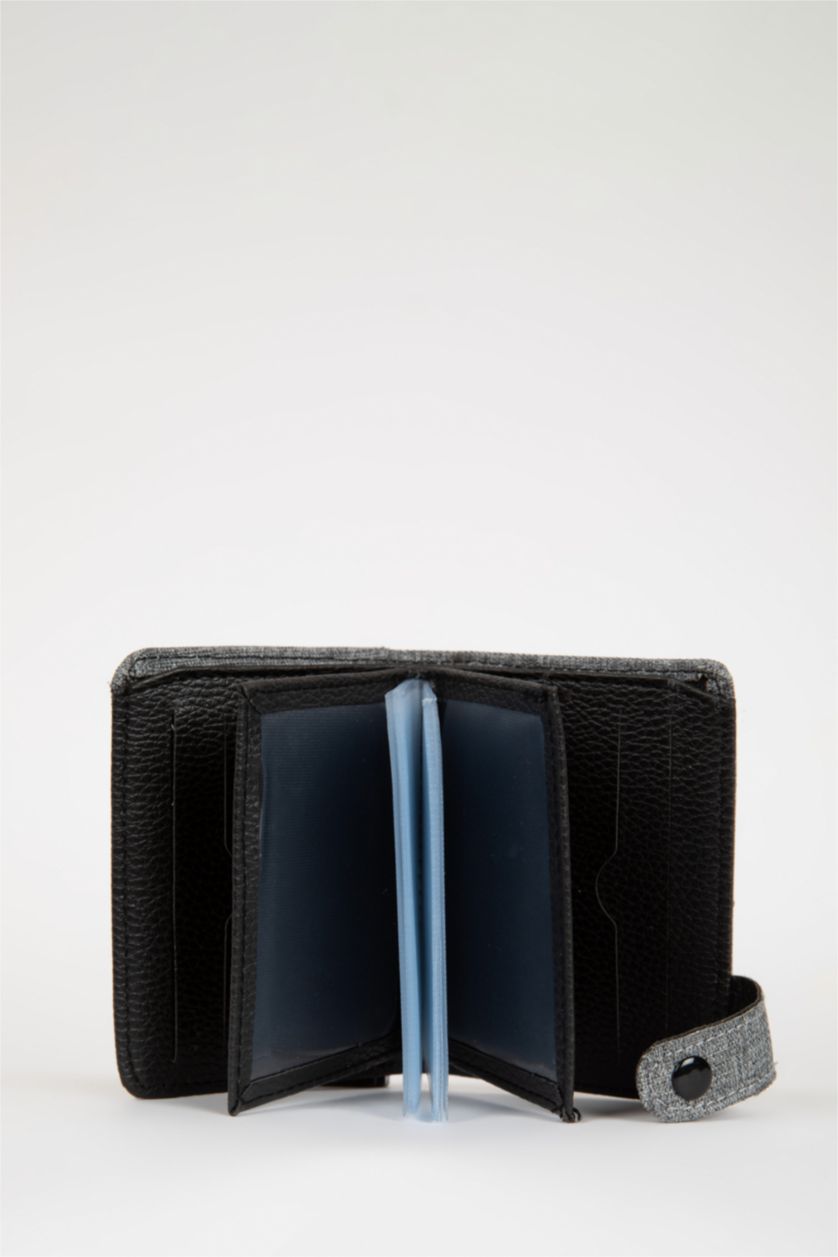 Erkek Gri Melanj Erkek Cüzdan