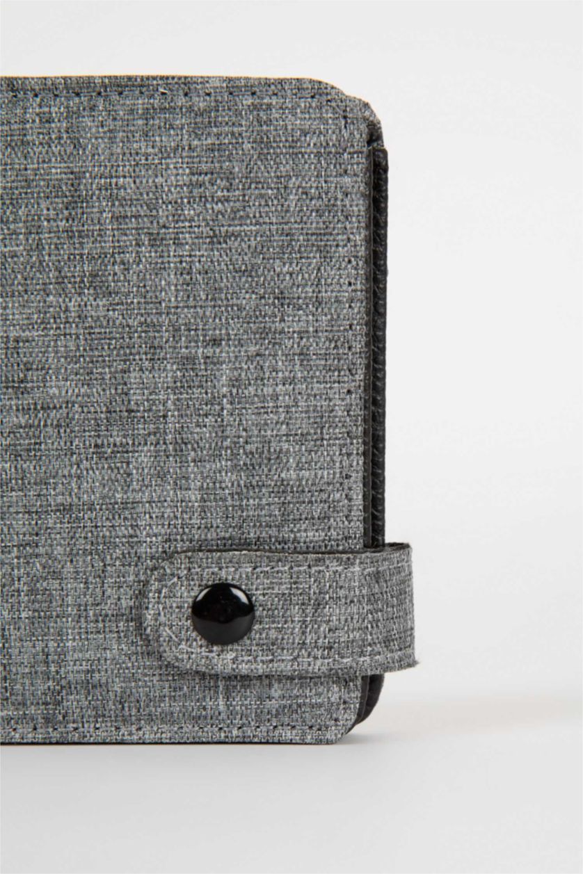 Erkek Gri Melanj Erkek Cüzdan