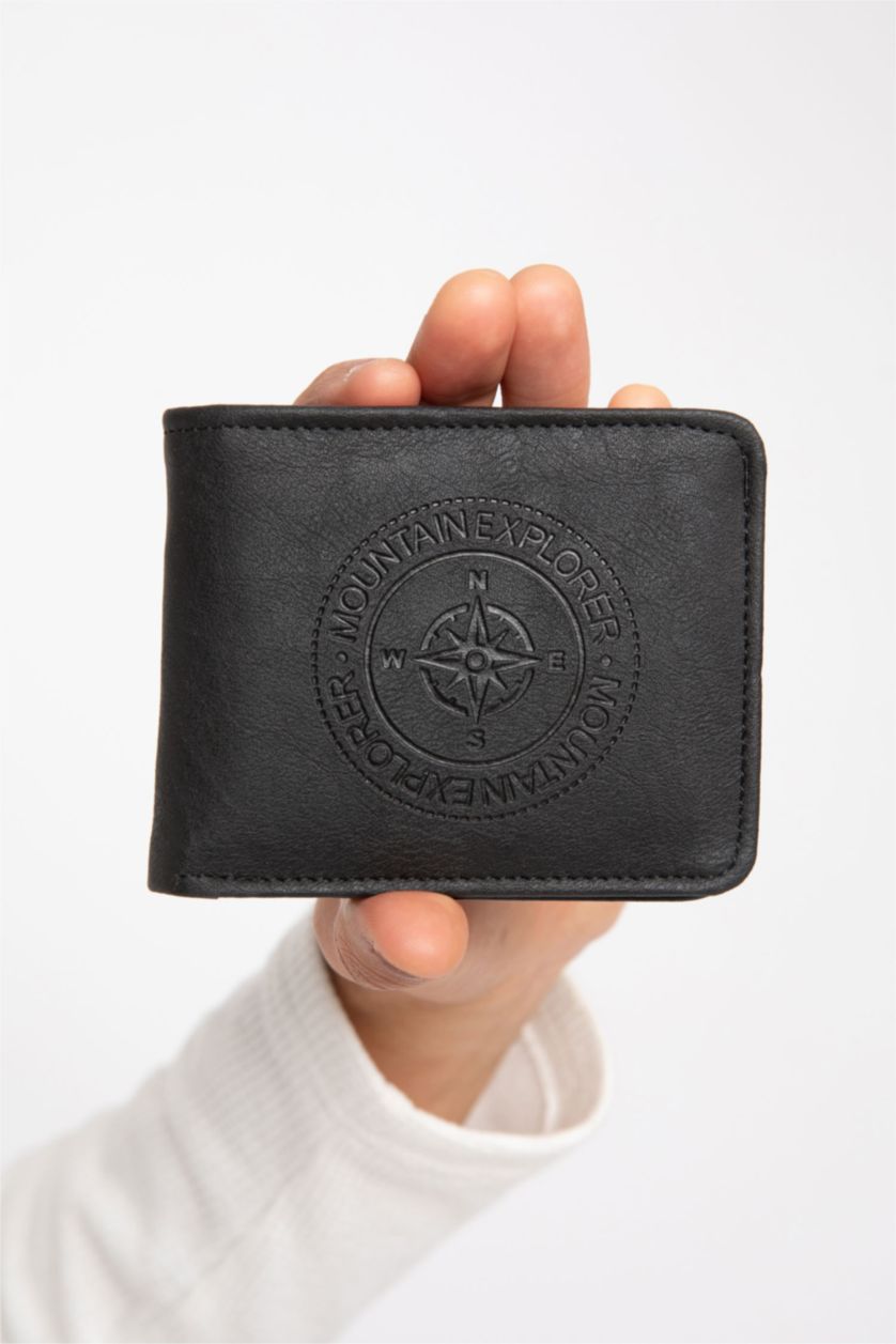 Erkek Siyah Erkek Suni Deri Cüzdan