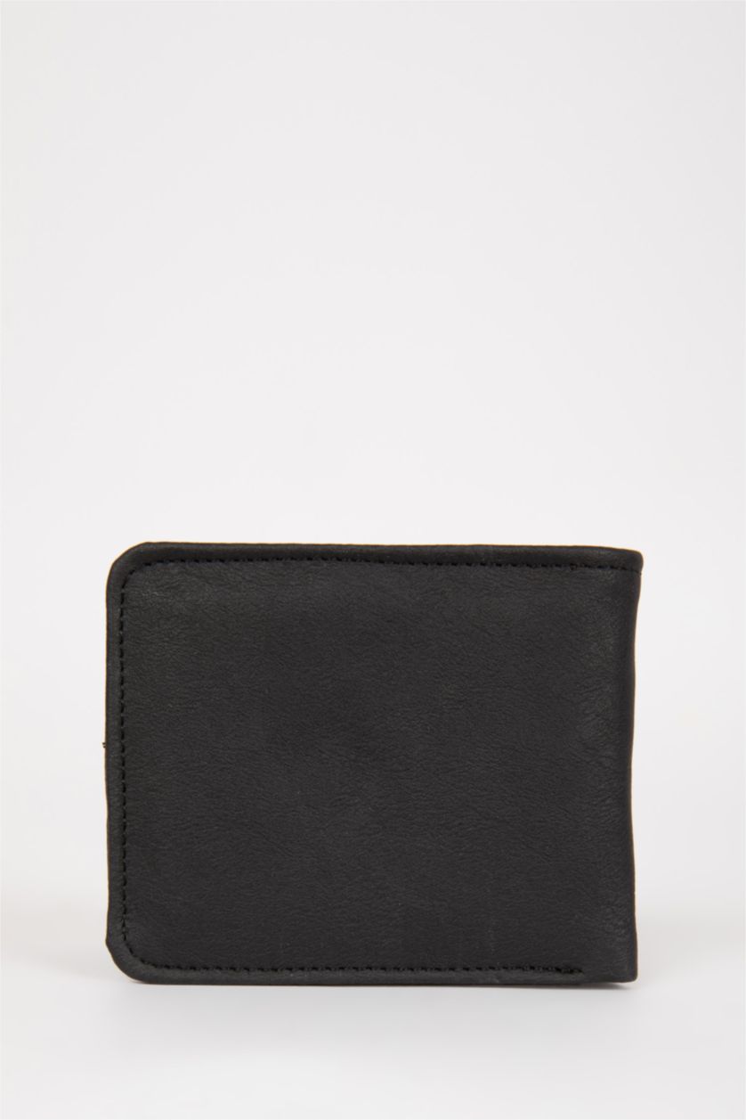 Erkek Siyah Erkek Suni Deri Cüzdan