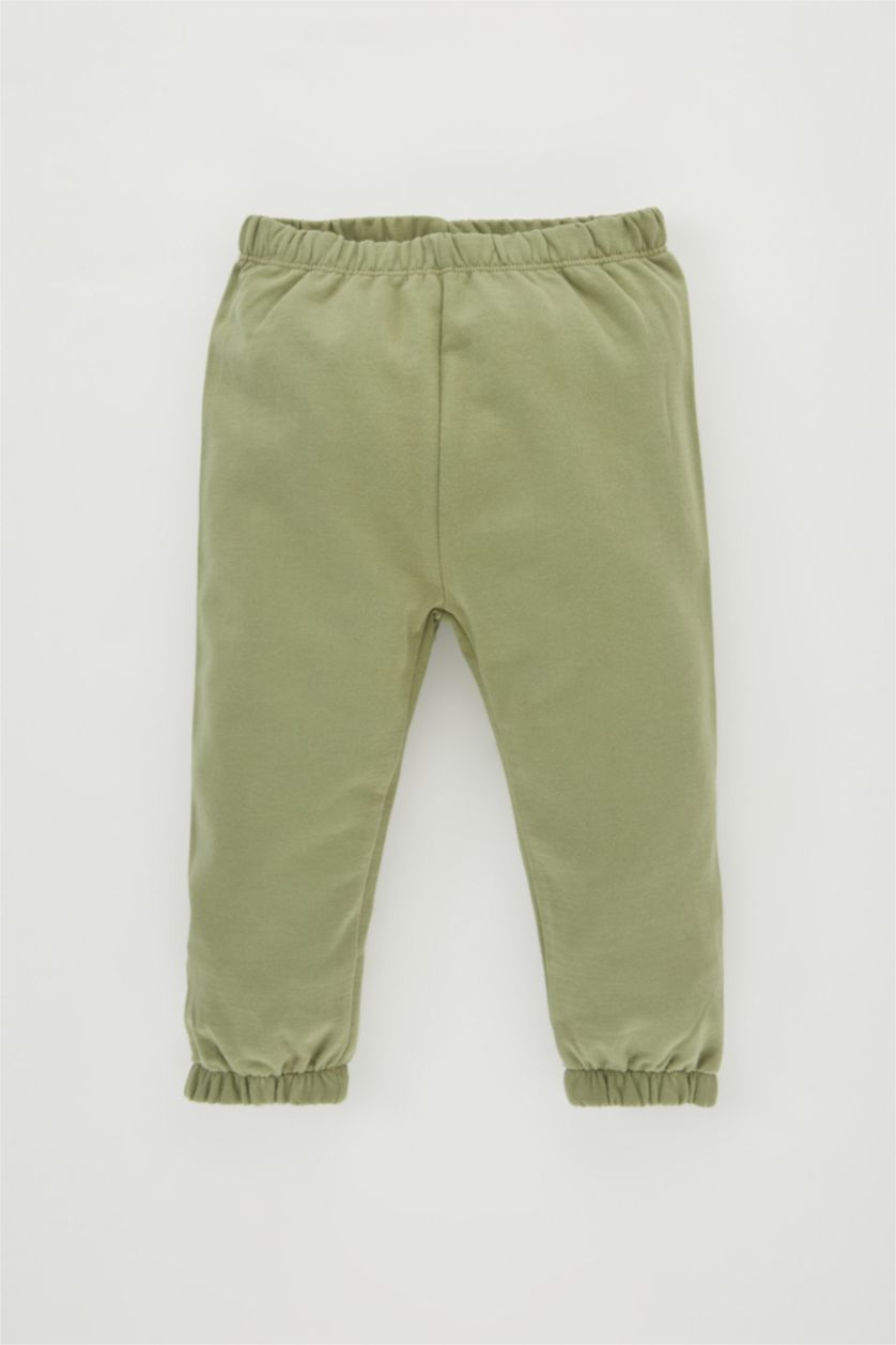 BABY GIRL Sand Baby Girl Plush Sweatshirt Jogger 2 Piece Set