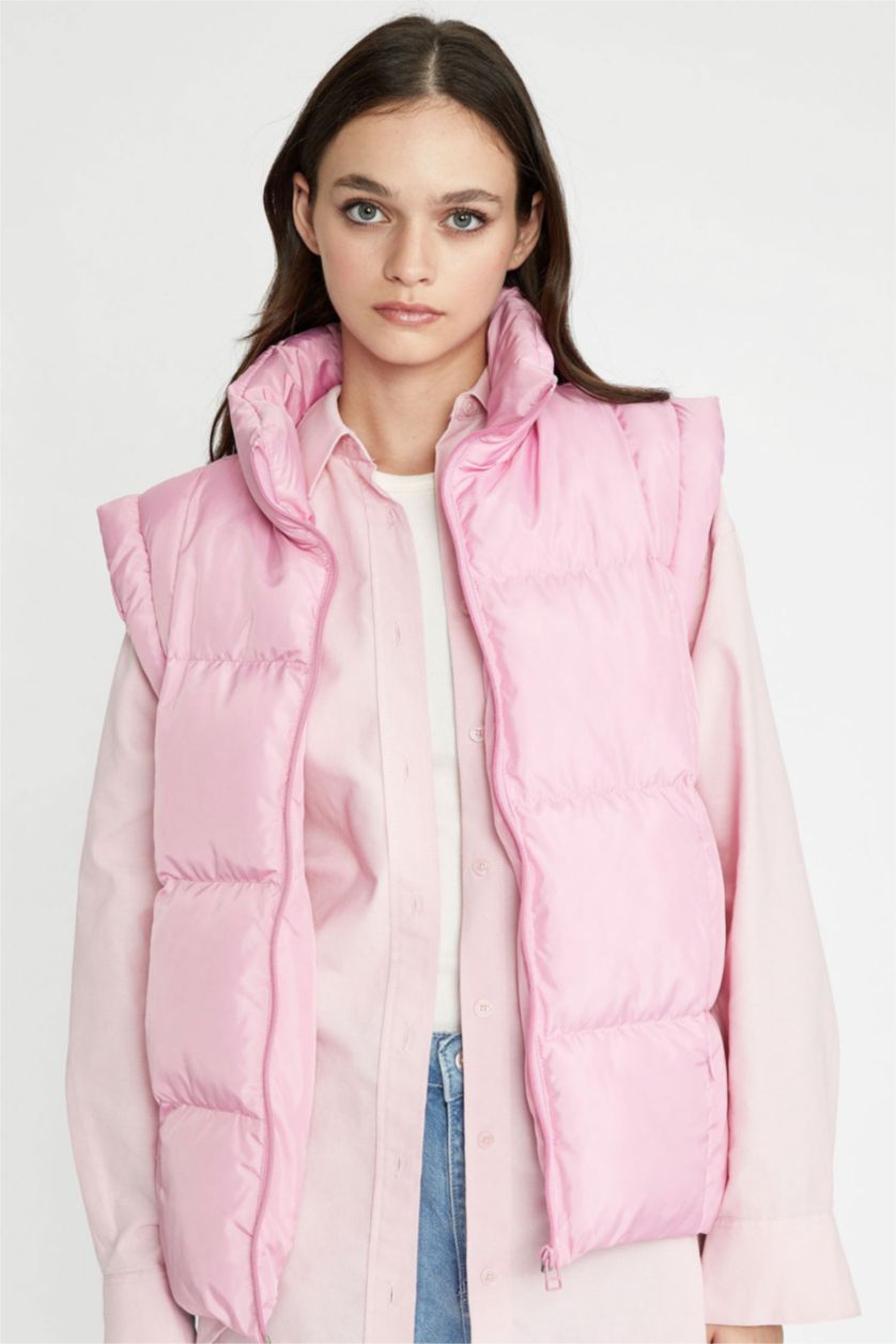 WOMAN Light Pink Waterproof Vest