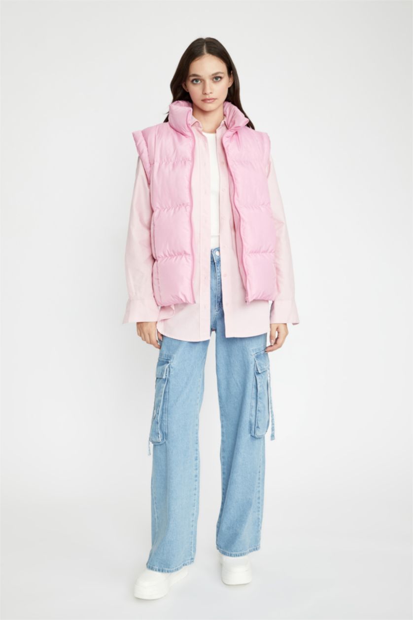 WOMAN Light Pink Waterproof Vest