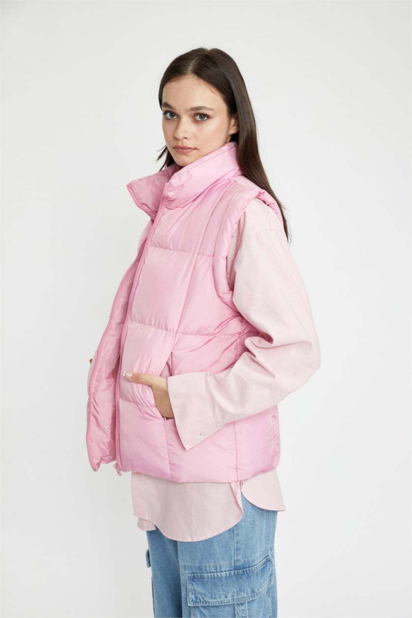 WOMAN Light Pink Waterproof Vest