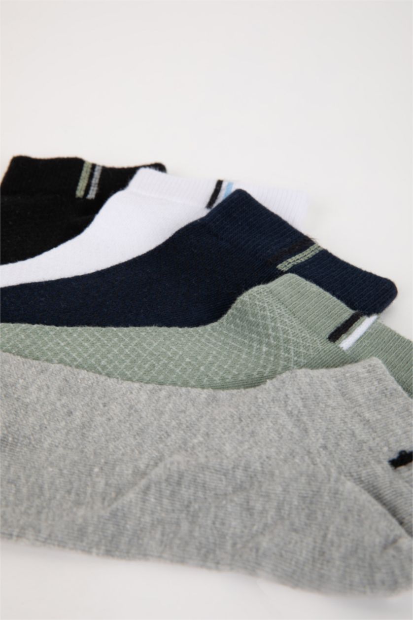 MAN MIXED 5 Piece Cotton Short Socks
