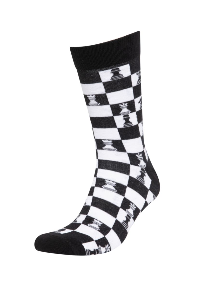MAN Black Man 2 piece Funny Socks