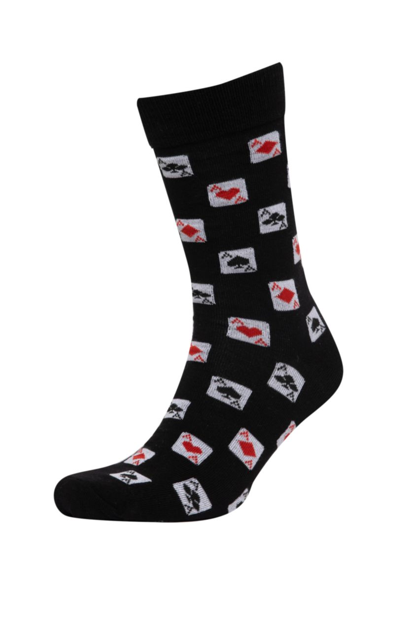 MAN Black Man 2 piece Funny Socks