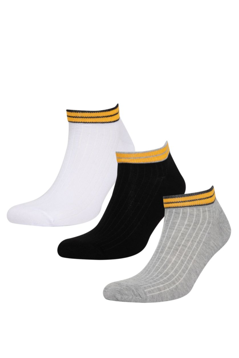 MAN MIXED 3 piece Cotton Short Socks