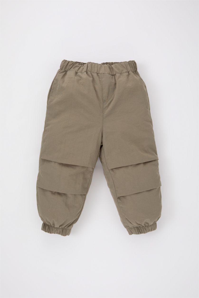 Малыши мальчики Светлый хаки Штаны для малышей мальчиков