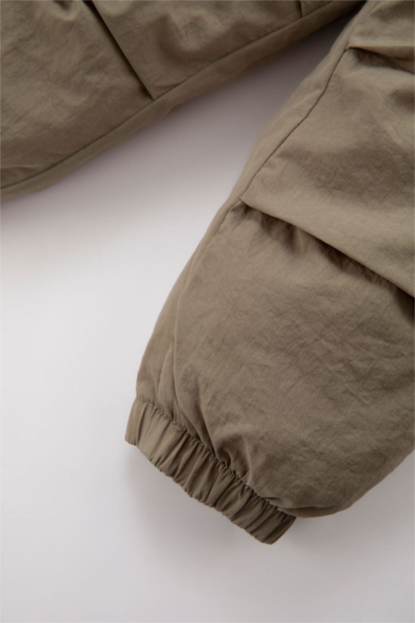 Малыши мальчики Светлый хаки Штаны для малышей мальчиков