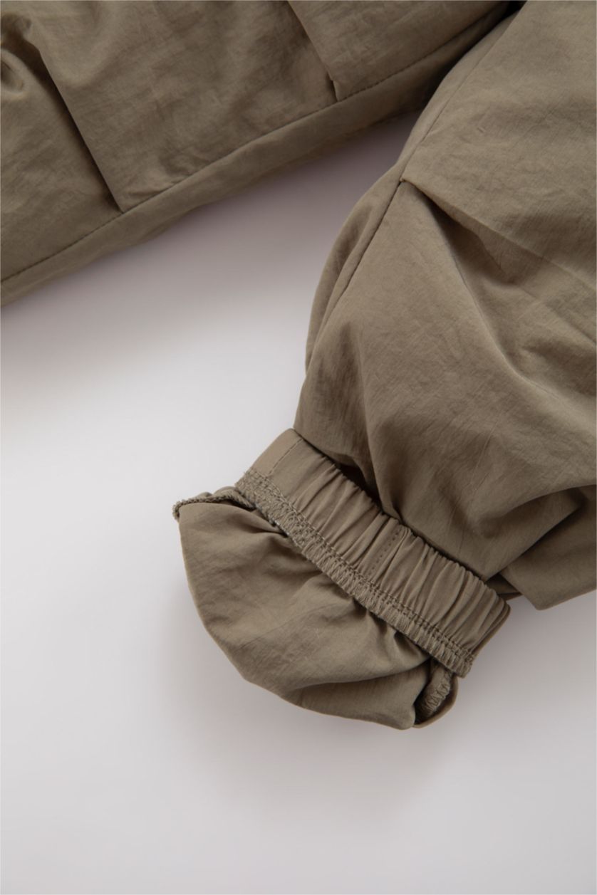 Малыши мальчики Светлый хаки Штаны для малышей мальчиков