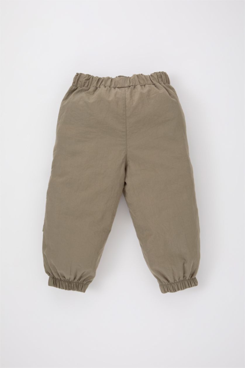 Малыши мальчики Светлый хаки Штаны для малышей мальчиков