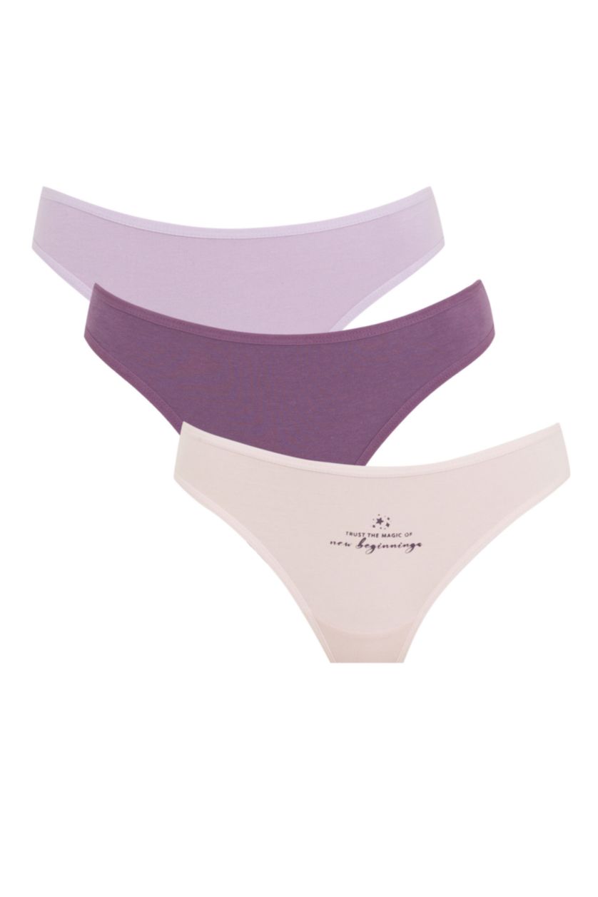 FEMME Violet Strings Pour Femme de Fall In Love - 3 Pièces