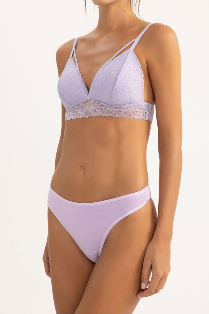 FEMME Violet Strings Pour Femme de Fall In Love - 3 Pièces