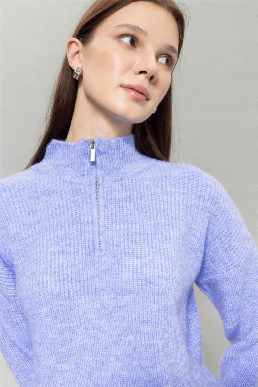 Women Blue Regular Fit Tunic