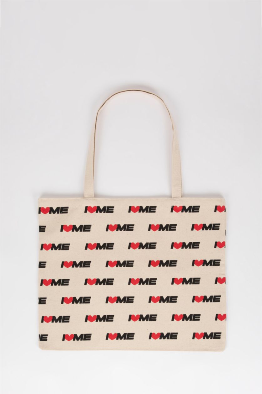 Женщины Бежевый Сумка I Love Me для женщин