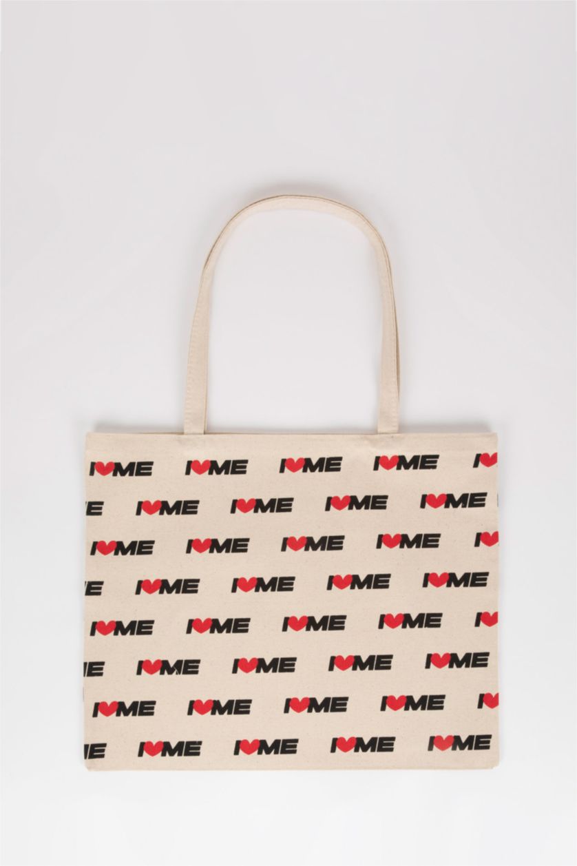 Женщины Бежевый Сумка I Love Me для женщин