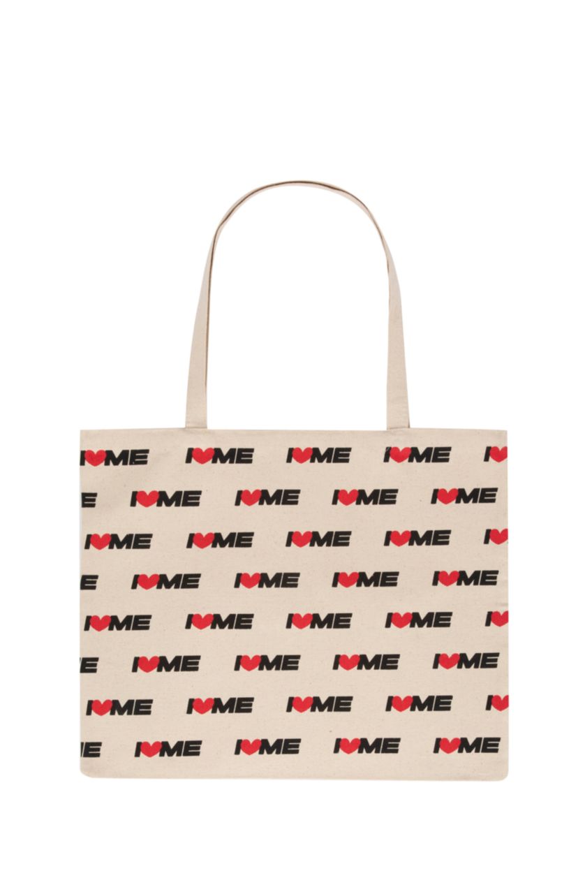 Женщины Бежевый Сумка I Love Me для женщин