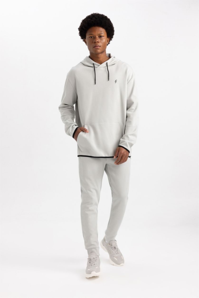 HOMME Gris Clair Coupe slim raccourcie