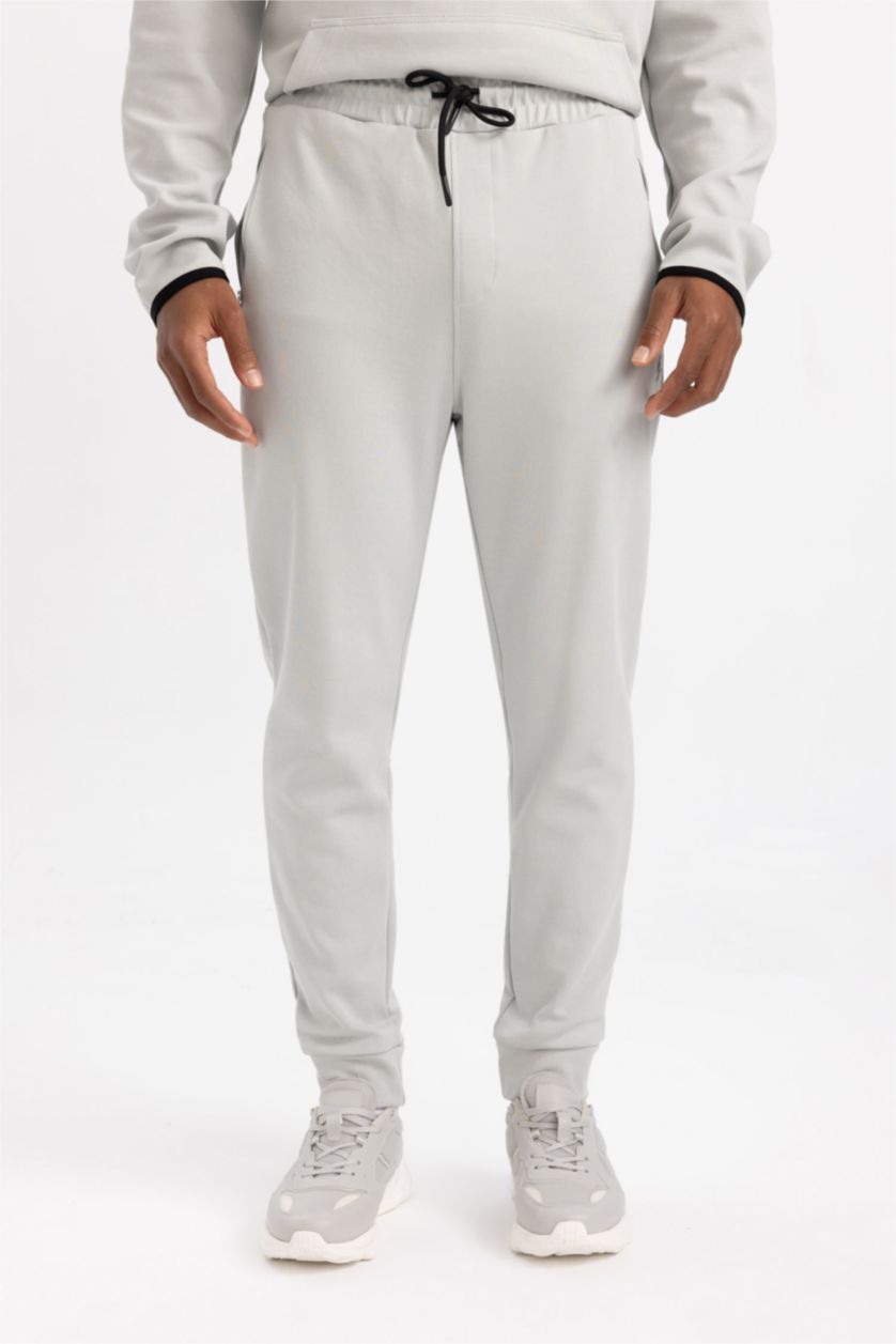 HOMME Gris Clair Coupe slim raccourcie