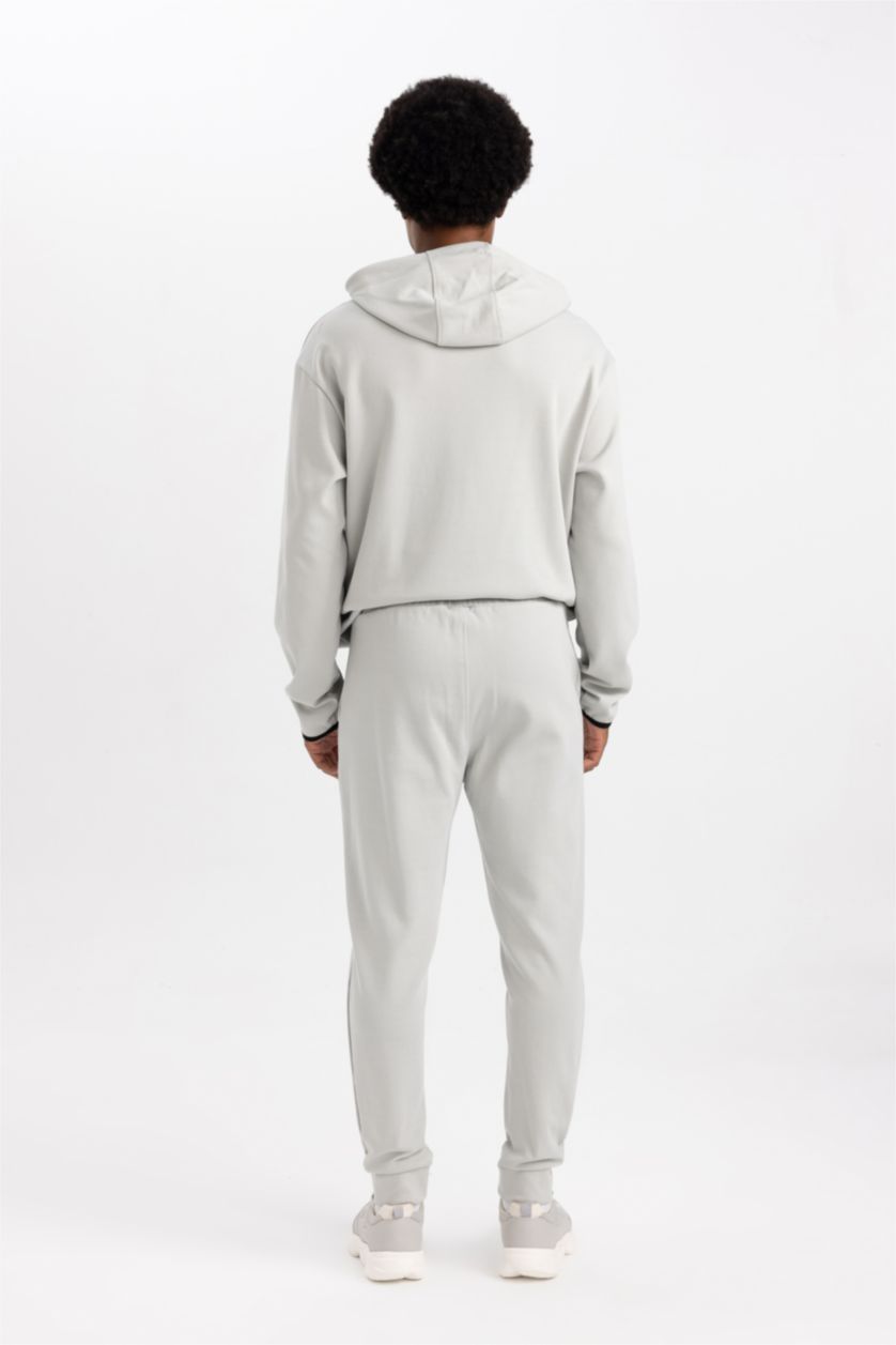 HOMME Gris Clair Coupe slim raccourcie