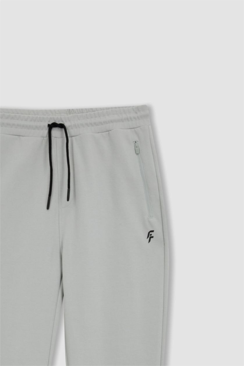 HOMME Gris Clair Coupe slim raccourcie