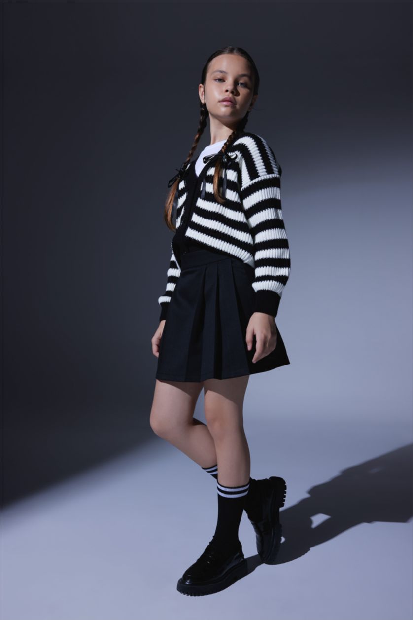Girls & Teens Black Girl Regular Fit Skirt